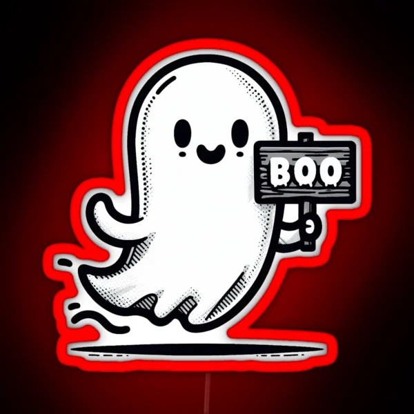 Ghost RGB Neon Sign
