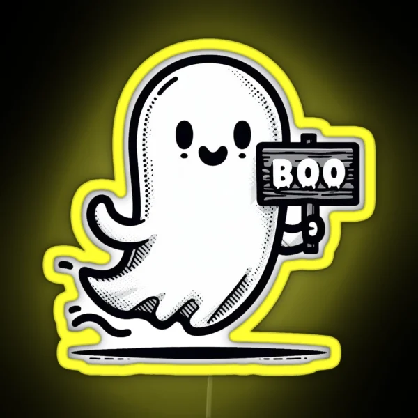 Ghost RGB Neon Sign