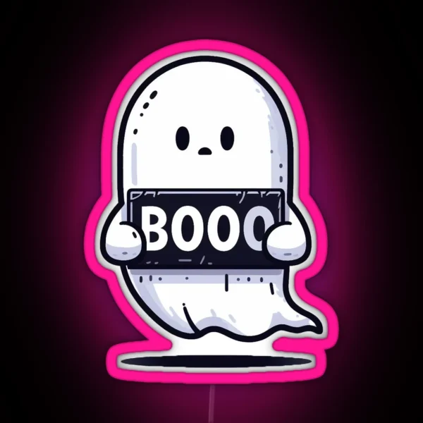 Ghost RGB Neon Sign