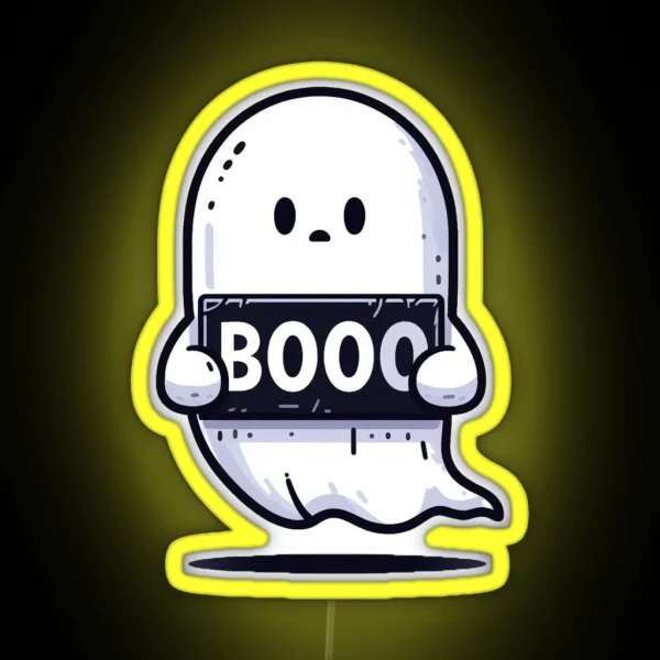 Ghost RGB Neon Sign