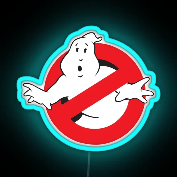 Ghostbusters RGB Neon Sign