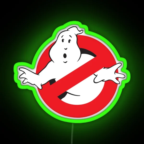 Ghostbusters RGB Neon Sign
