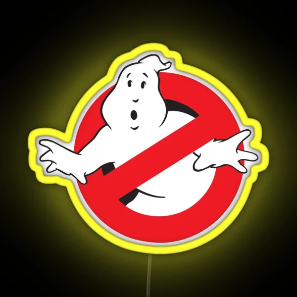 Ghostbusters RGB Neon Sign