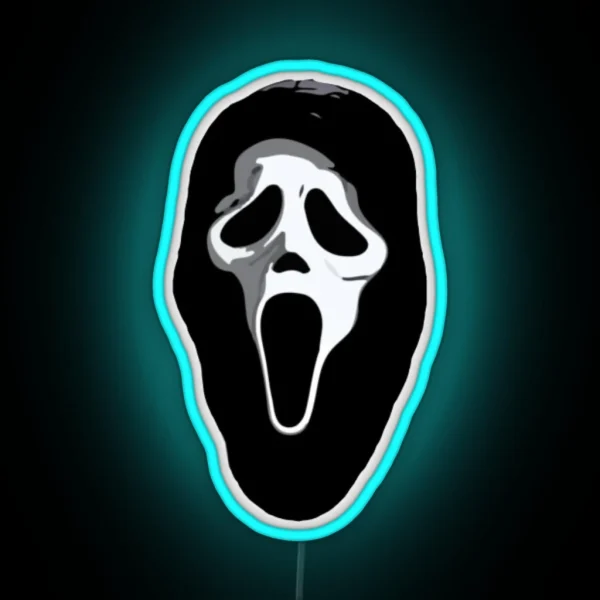 Ghostface RGB Neon Sign