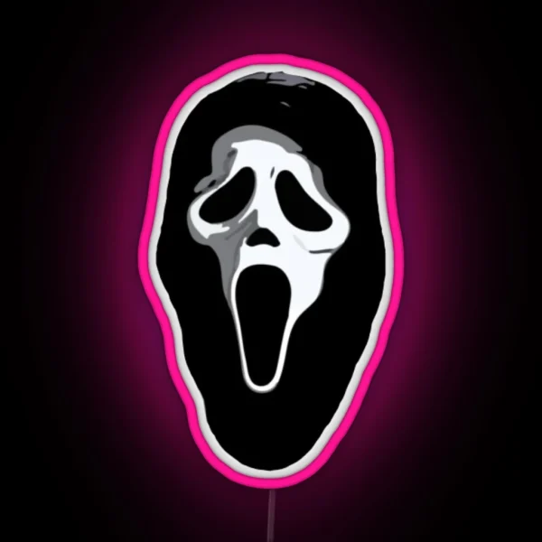 Ghostface RGB Neon Sign