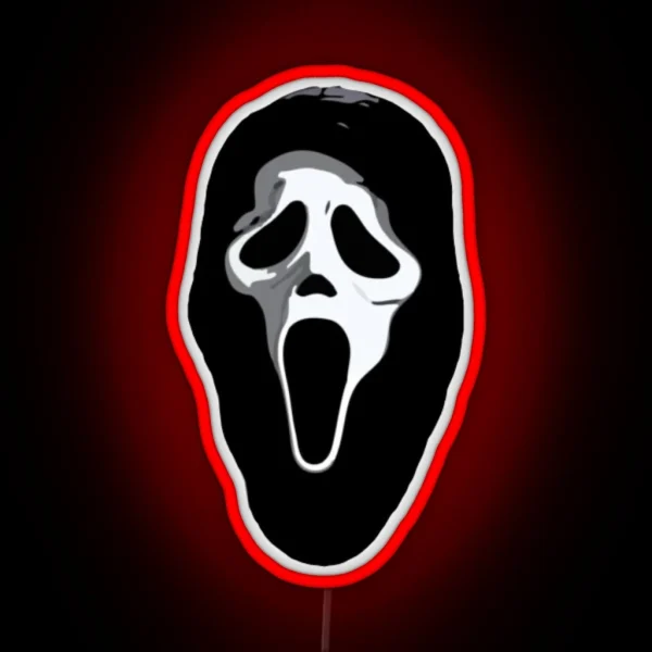 Ghostface RGB Neon Sign