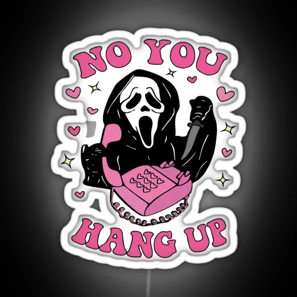 Ghostface Sweet No You Hang Up RGB Neon Sign