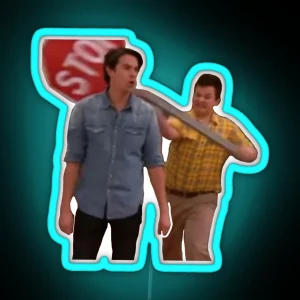 Gibby Icarly Meme RGB Neon Sign