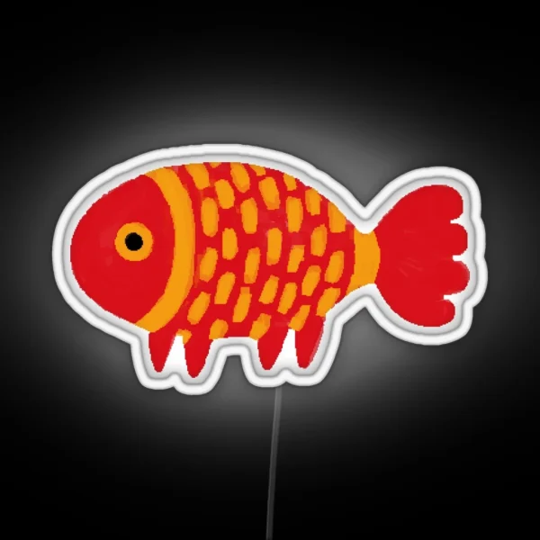Gilded Fish RGB Neon Sign