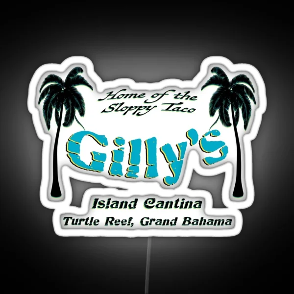 Gilly S Island Cantina RGB Neon Sign