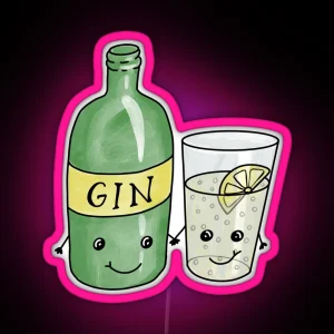 Gin And Tonic Cuties RGB Neon Sign