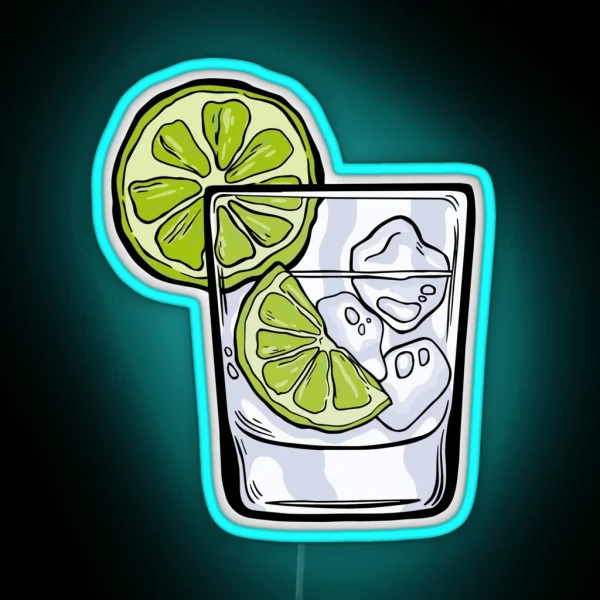 Gin And Tonic RGB Neon Sign