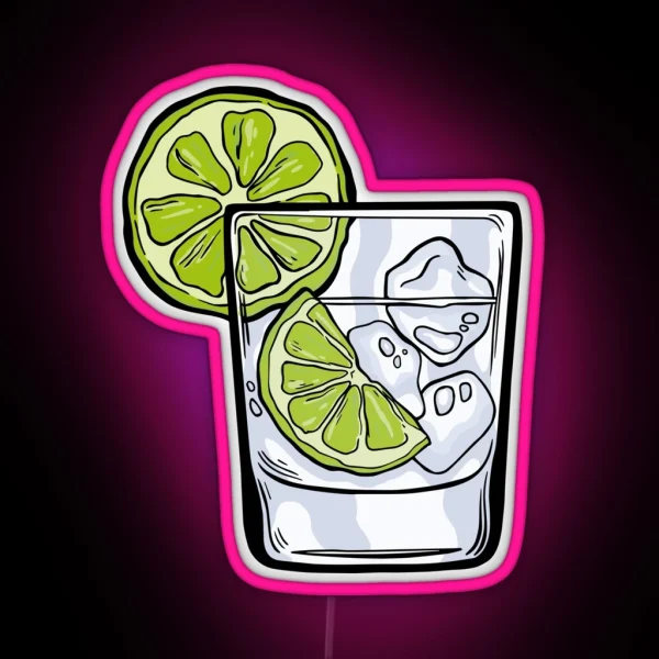 Gin And Tonic RGB Neon Sign
