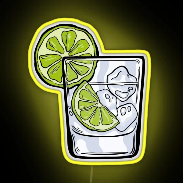 Gin And Tonic RGB Neon Sign