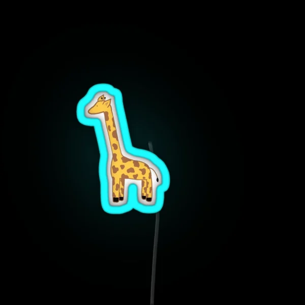 Giraffe RGB Neon Sign