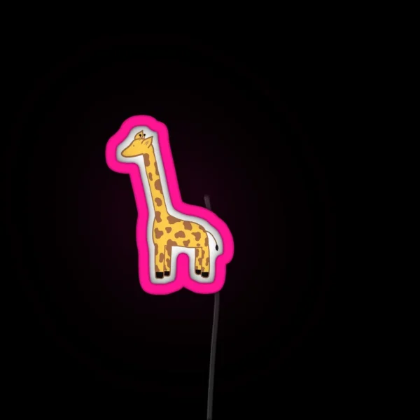 Giraffe RGB Neon Sign