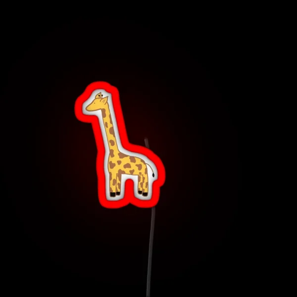 Giraffe RGB Neon Sign