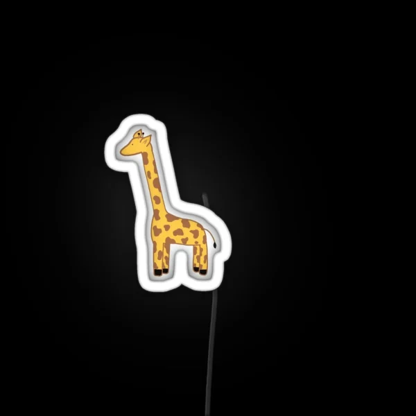 Giraffe RGB Neon Sign