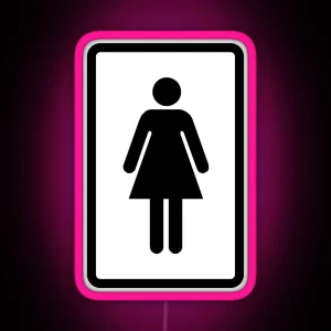 Girl Icon RGB Neon Sign