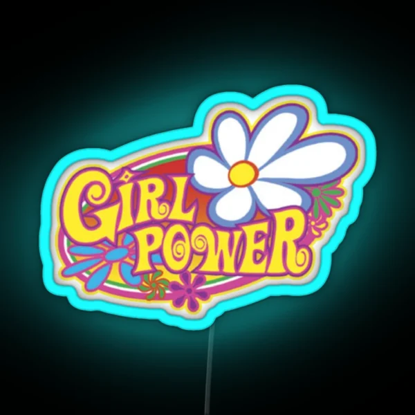 Girl Power RGB Neon Sign