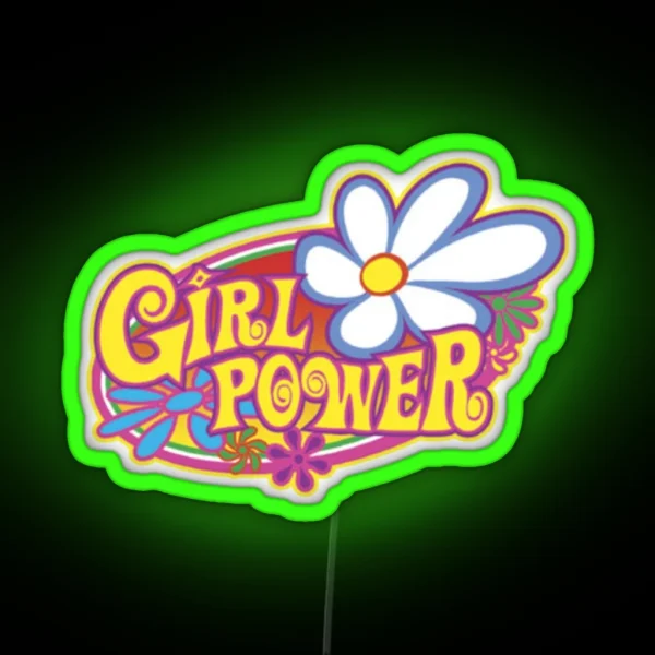 Girl Power RGB Neon Sign