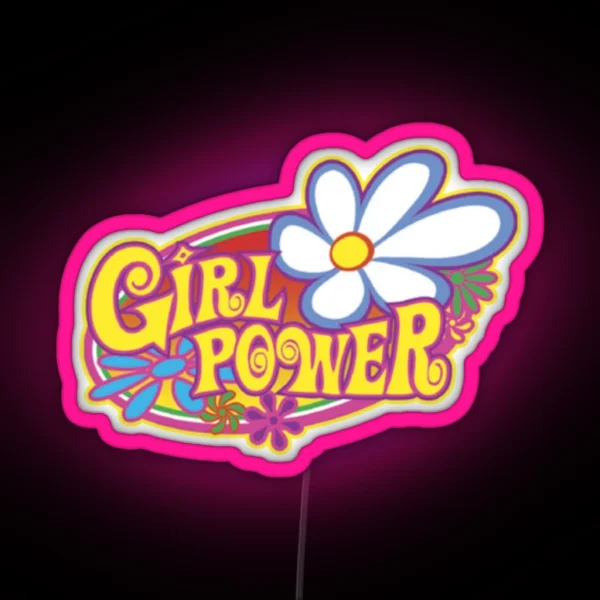 Girl Power RGB Neon Sign