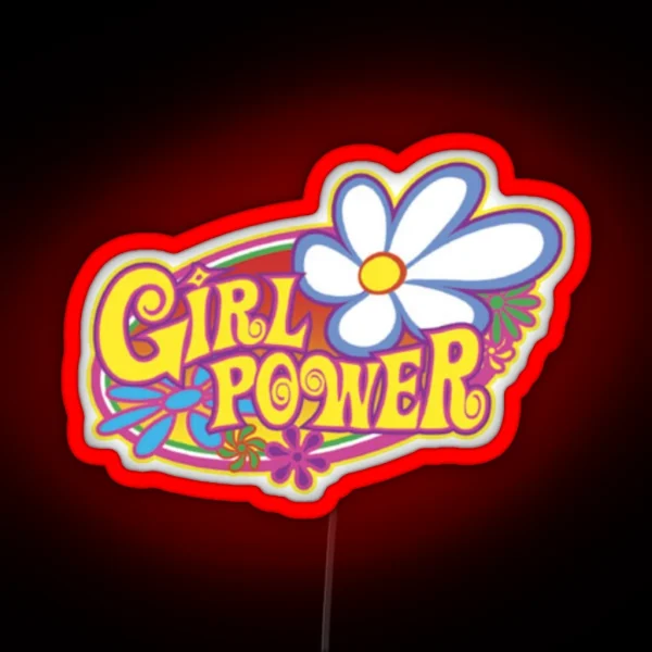 Girl Power RGB Neon Sign