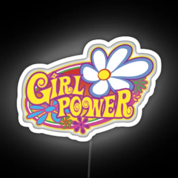 Girl Power RGB Neon Sign