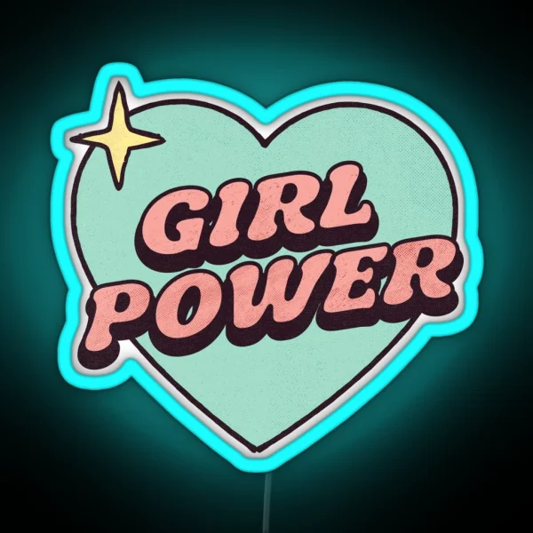 Girl Power RGB Neon Sign