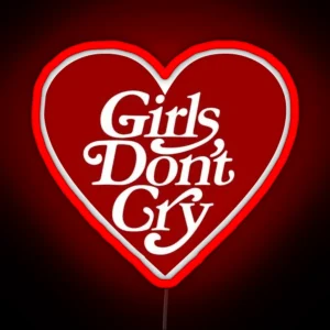 Girls Don T Cry RGB Neon Sign