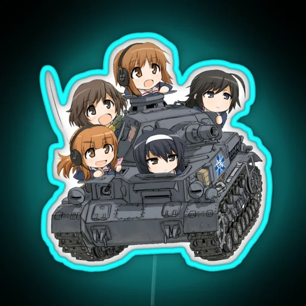 Girls Und Panzer RGB Neon Sign