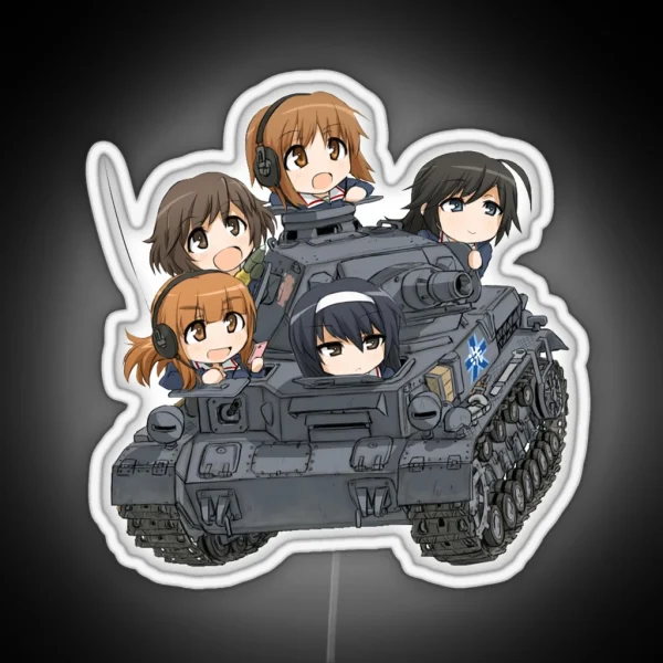 Girls Und Panzer RGB Neon Sign