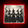 Vintage Style Girls' Magic Gathering Neon Sign in Rich RGB Colors