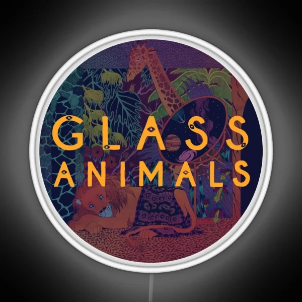 Glass Animals RGB Neon Sign