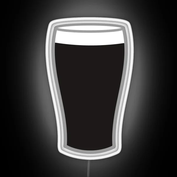 Glass Of Guinness RGB Neon Sign