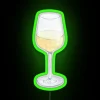 RGB Neon Glass Wine Bottle Sign Home Bar Decor Lighting