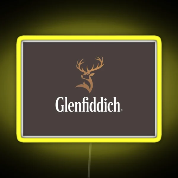 Glenfiddich Logo RGB Neon Sign
