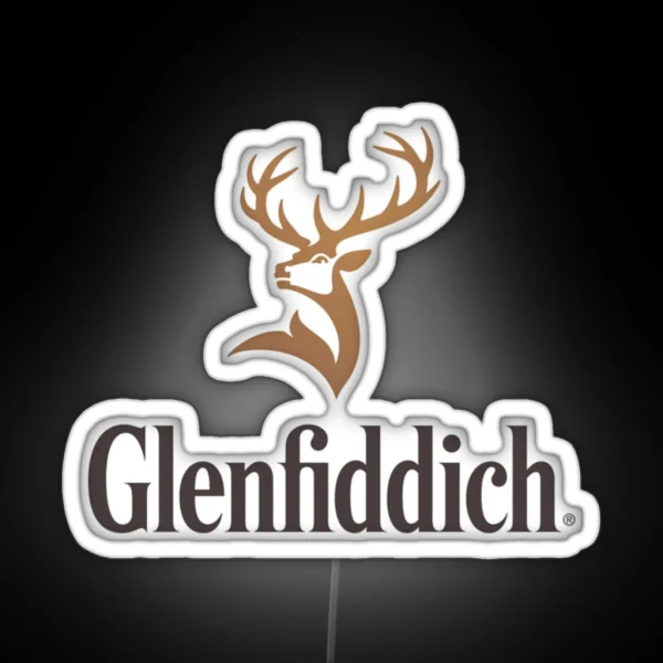 Glenfiddich Whisky RGB Neon Sign