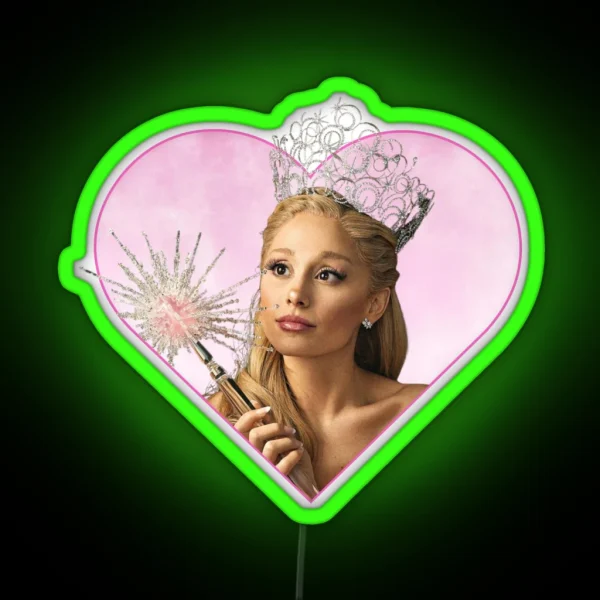 Glinda Heart Shaped RGB Neon Sign