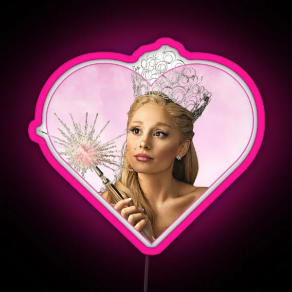 Glinda Heart Shaped RGB Neon Sign