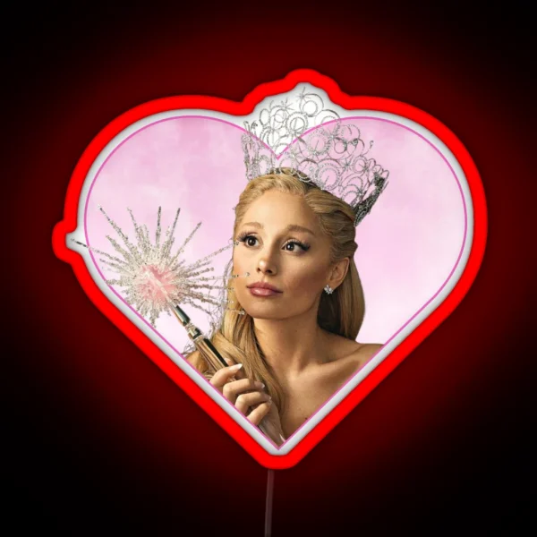 Glinda Heart Shaped RGB Neon Sign