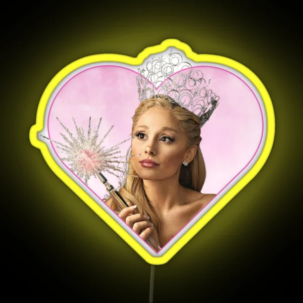 Glinda Heart Shaped RGB Neon Sign