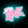 Neon Glittery Logo Sign with Customizable RGB LED Lighting Options