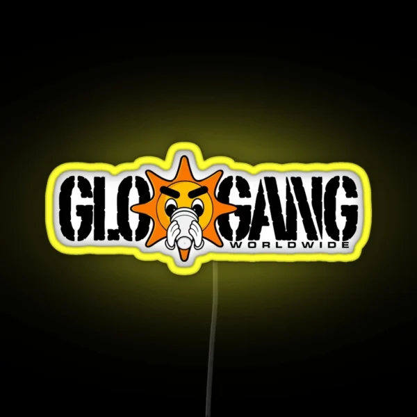 Glo Gang Tee 1 0 RGB Neon Sign