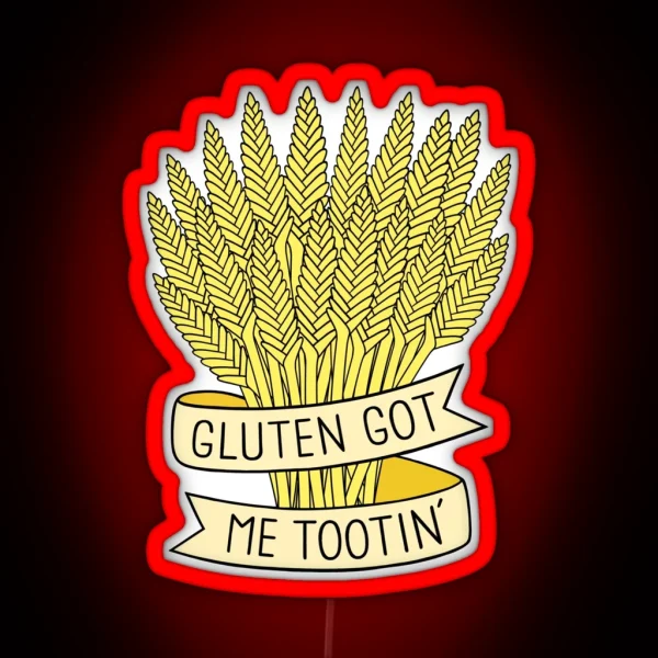 Gluten Allergy RGB Neon Sign