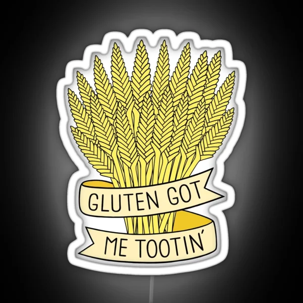 Gluten Allergy RGB Neon Sign