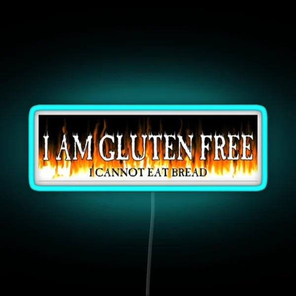 Gluten Free Bumper Led RGB Neon Sign
