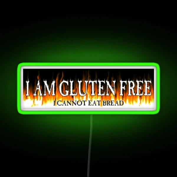 Gluten Free Bumper Led RGB Neon Sign