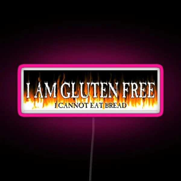 Gluten Free Bumper Led RGB Neon Sign