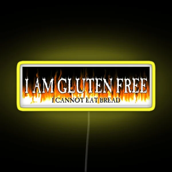 Gluten Free Bumper Led RGB Neon Sign